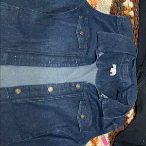 D&Co denim+ company QVC  sleeveless vest